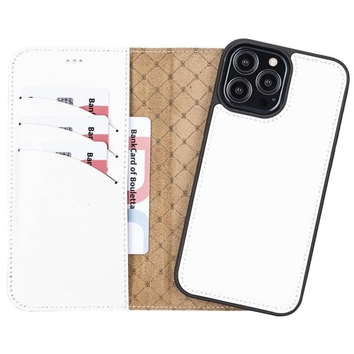 Apple iPhone 13 Serie Buntes abnehmbares Leder-Wallet Case – MW
