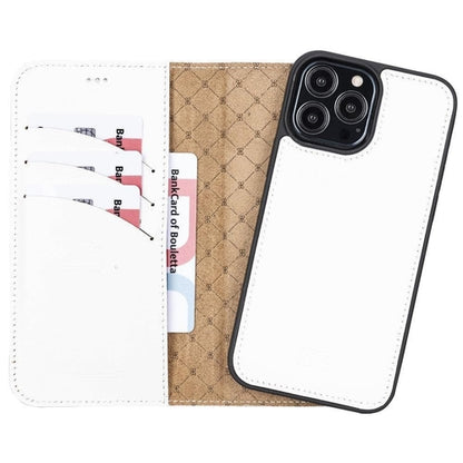 Apple iPhone 13 Serie Buntes abnehmbares Leder-Wallet Case – MW