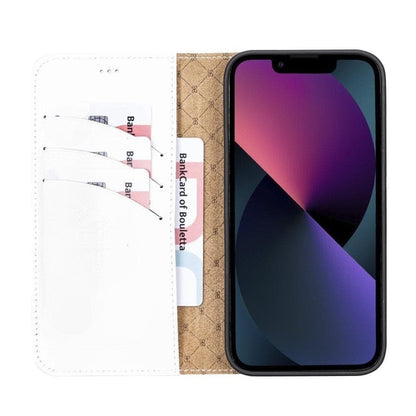 Apple iPhone 13 Serie Buntes abnehmbares Leder-Wallet Case – MW