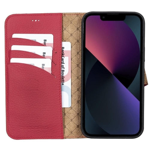 Apple iPhone 13 Serie Buntes abnehmbares Leder-Wallet Case – MW