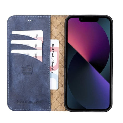 Apple iPhone 13 Serie Buntes abnehmbares Leder-Wallet Case – MW