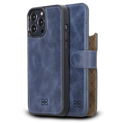 Apple iPhone 13 Serie Buntes abnehmbares Leder-Wallet Case – MW
