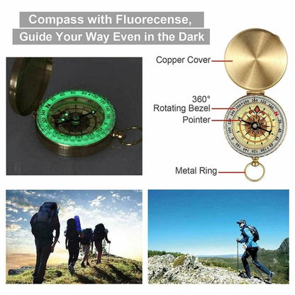 14-in-1 Outdoor Notfall-Überlebens- und Sicherheitsausrüstungs-Kit für Camping