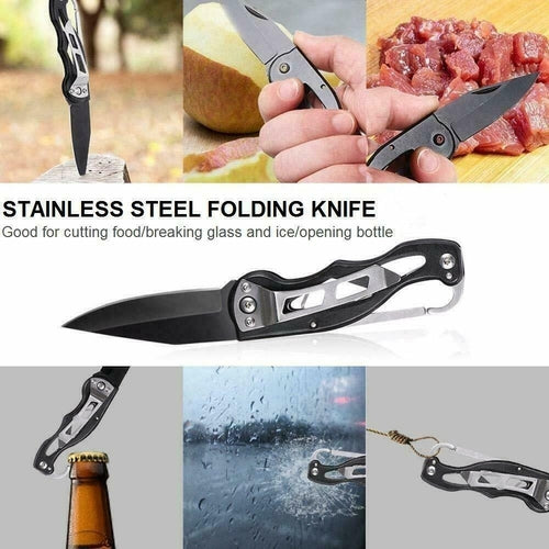 14-in-1 Outdoor Notfall-Überlebens- und Sicherheitsausrüstungs-Kit für Camping