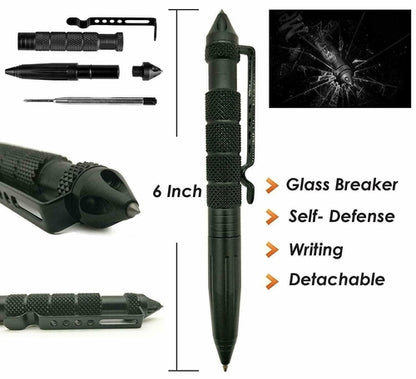 14-in-1 Outdoor Notfall-Überlebens- und Sicherheitsausrüstungs-Kit für Camping
