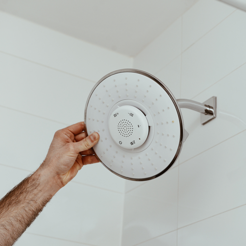Bluetooth Duschkopf mit Lautsprecher